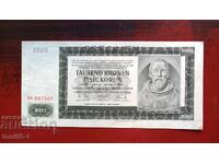 Boemia și Moravia 1000 coroane 1942 aUNC