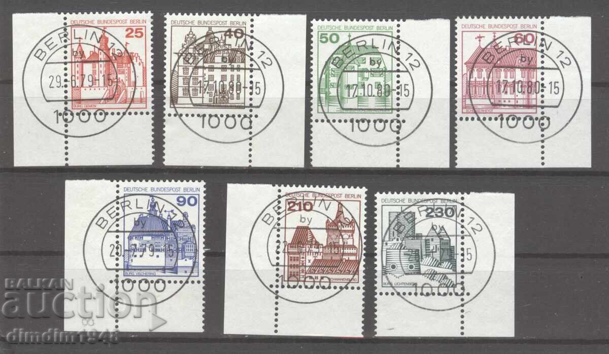 Germany "Berlin" - Regular - corner stamps with excellent cancels