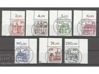 Germania "Berlin" - Mărci obișnuite - mărci de colț stânga sus și dreapta sus