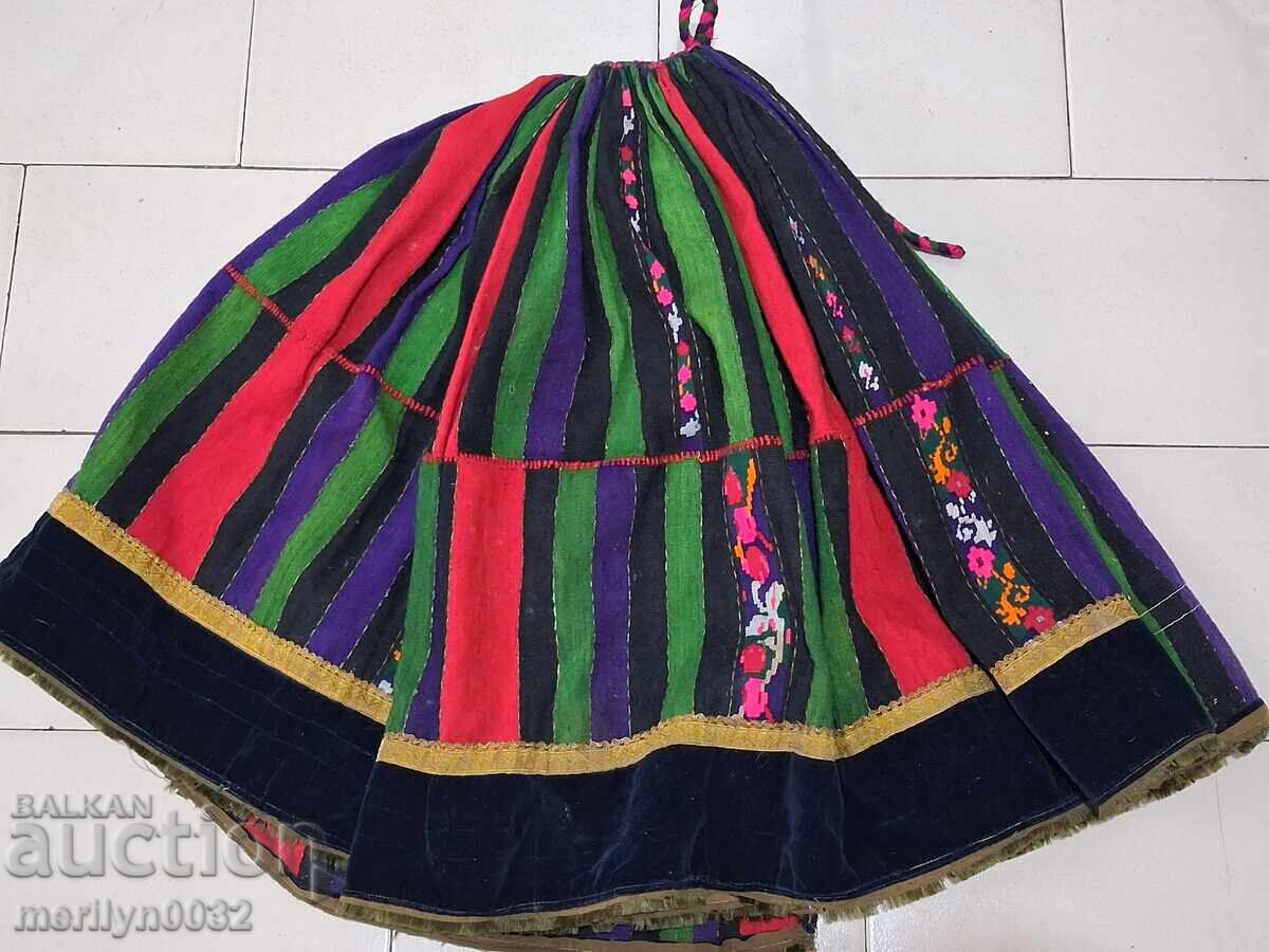 Pishimal de 150 de ani, costum popular, broderie, brăcinar, karlyanka - 7