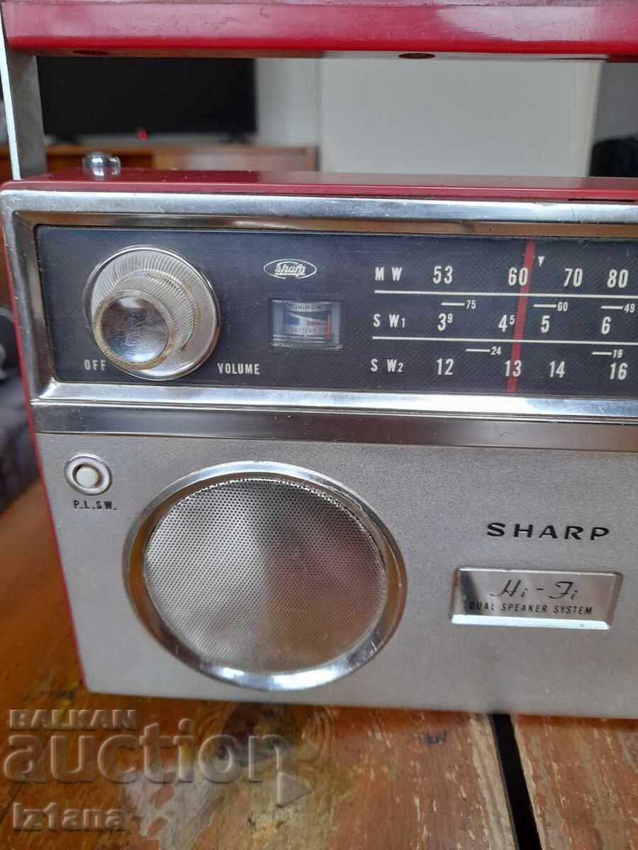 Παλιό ραδιόφωνο, ραδιοφωνικός δέκτης Sharp BY-488 με τιμή € 170.00 | 332.49 BGN