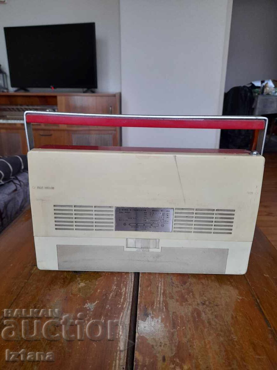 Παλιό ραδιόφωνο, ραδιοφωνικός δέκτης Sharp BY-488 - 5