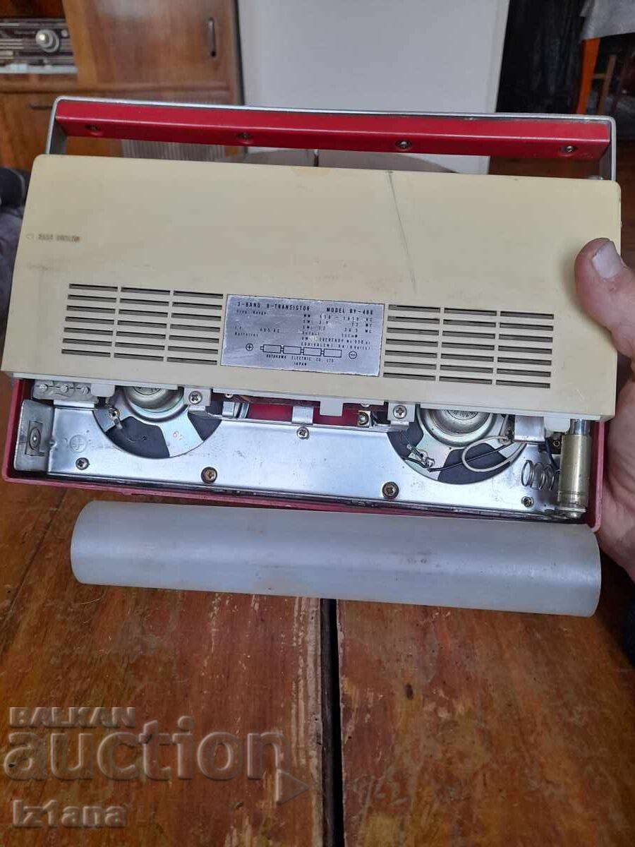 Παλιό ραδιόφωνο, ραδιοφωνικός δέκτης Sharp BY-488 - 7