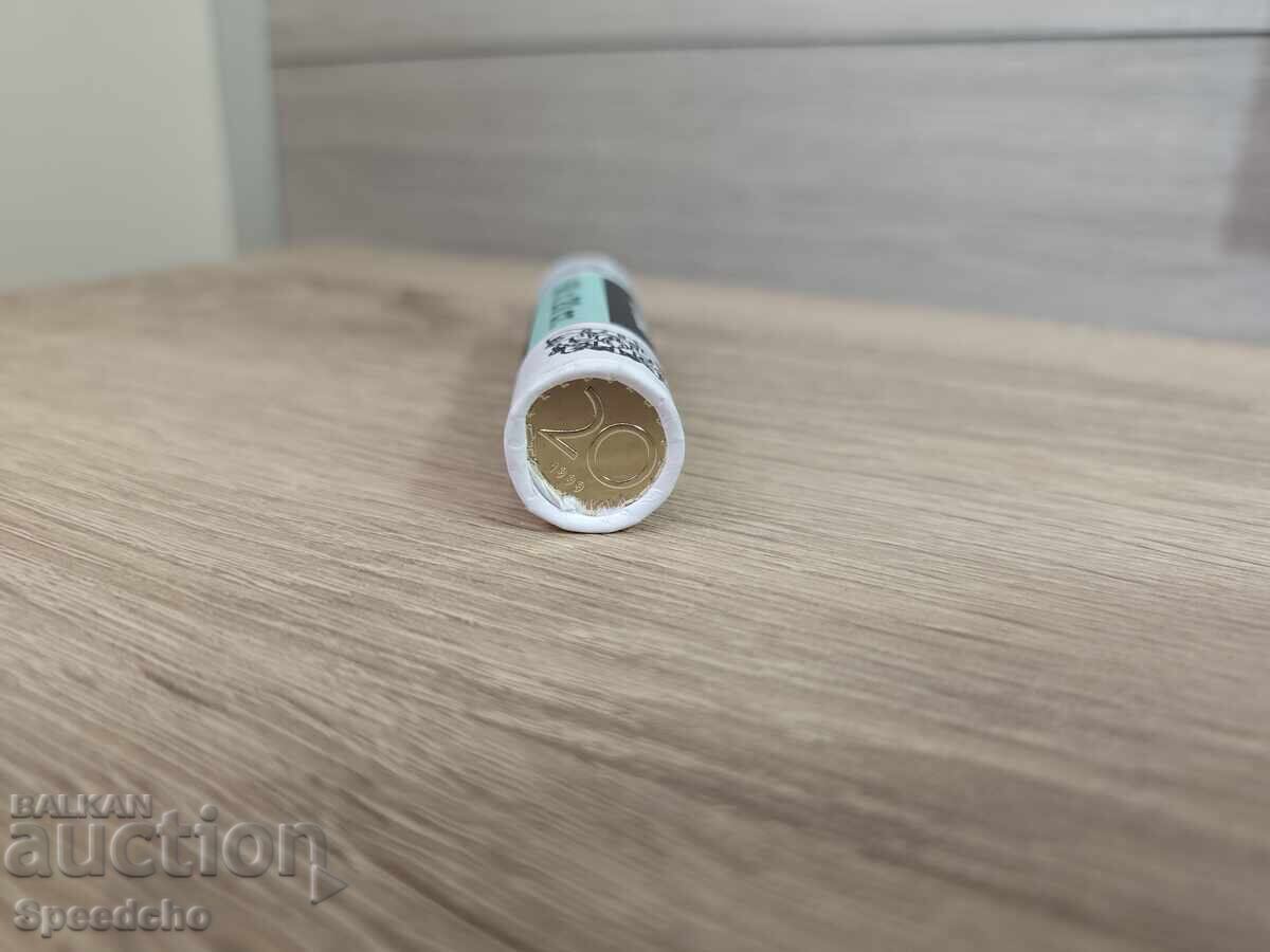 Delivery of BNB 20 stotinki coin roll