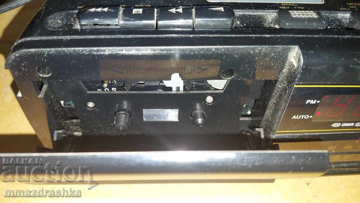 Telephone, cassette player, clock in one from the 80s - 6