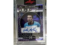 Card cu autograf Buffon