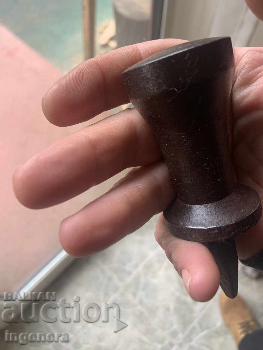 Παράδοση ΑΜΟΝΙ ΓΙΑ ΣΦΥΡΗΛΑΤΗΣΗ ΚΟΣΟΝΙΟΥ ΠΑΛΙΟ ΣΙΔΕΡΕΝΙΟ ΕΡΓΑΛΕΙΟ