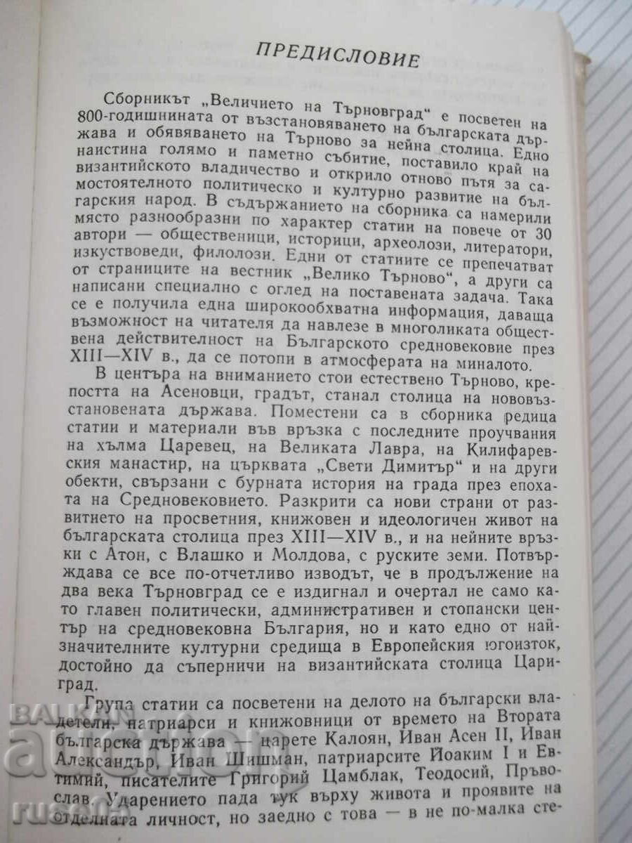 Carte "Măreția Târnovgradului - Culegere" - 432 pag cu preț € 5.11 | 9.99 BGN