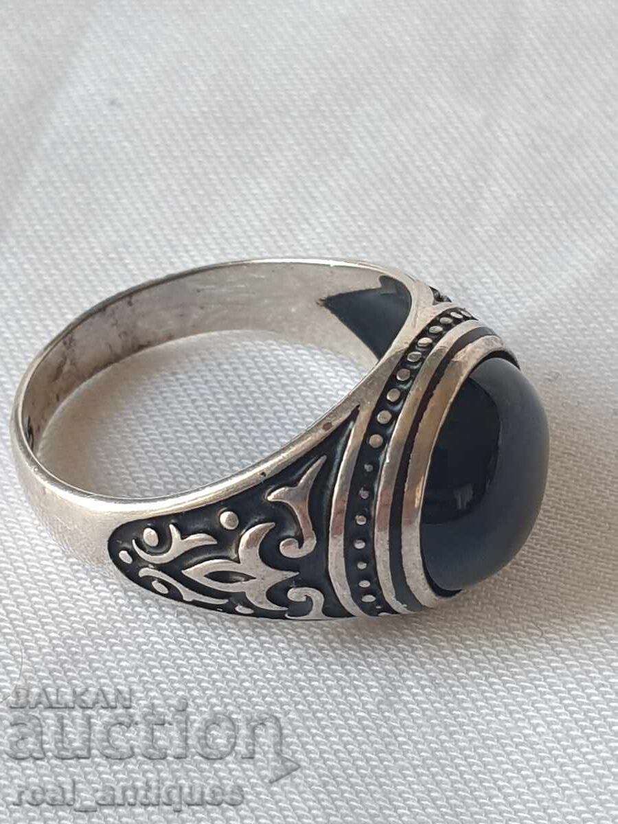 Сребърен пръстен - 6