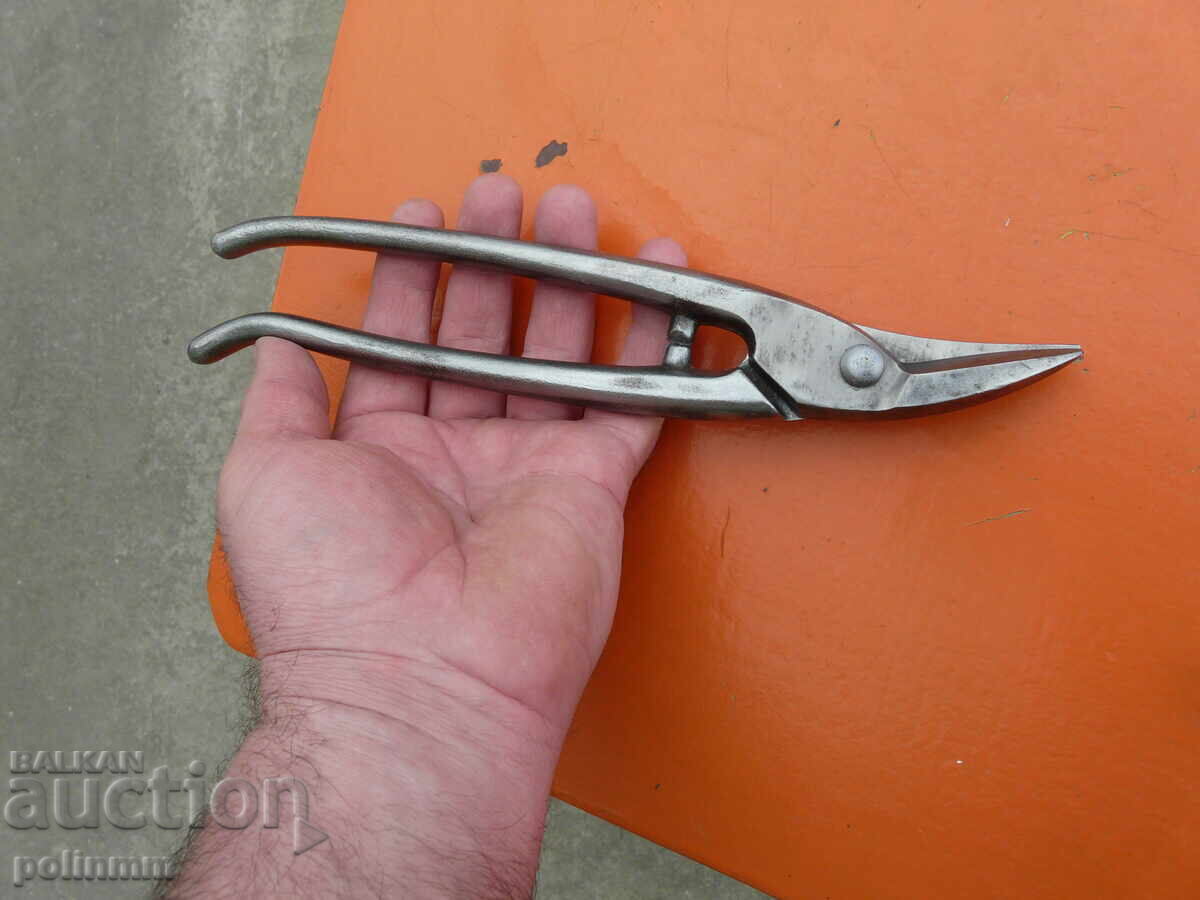 Veche foarfecă germană pentru tablă - 5