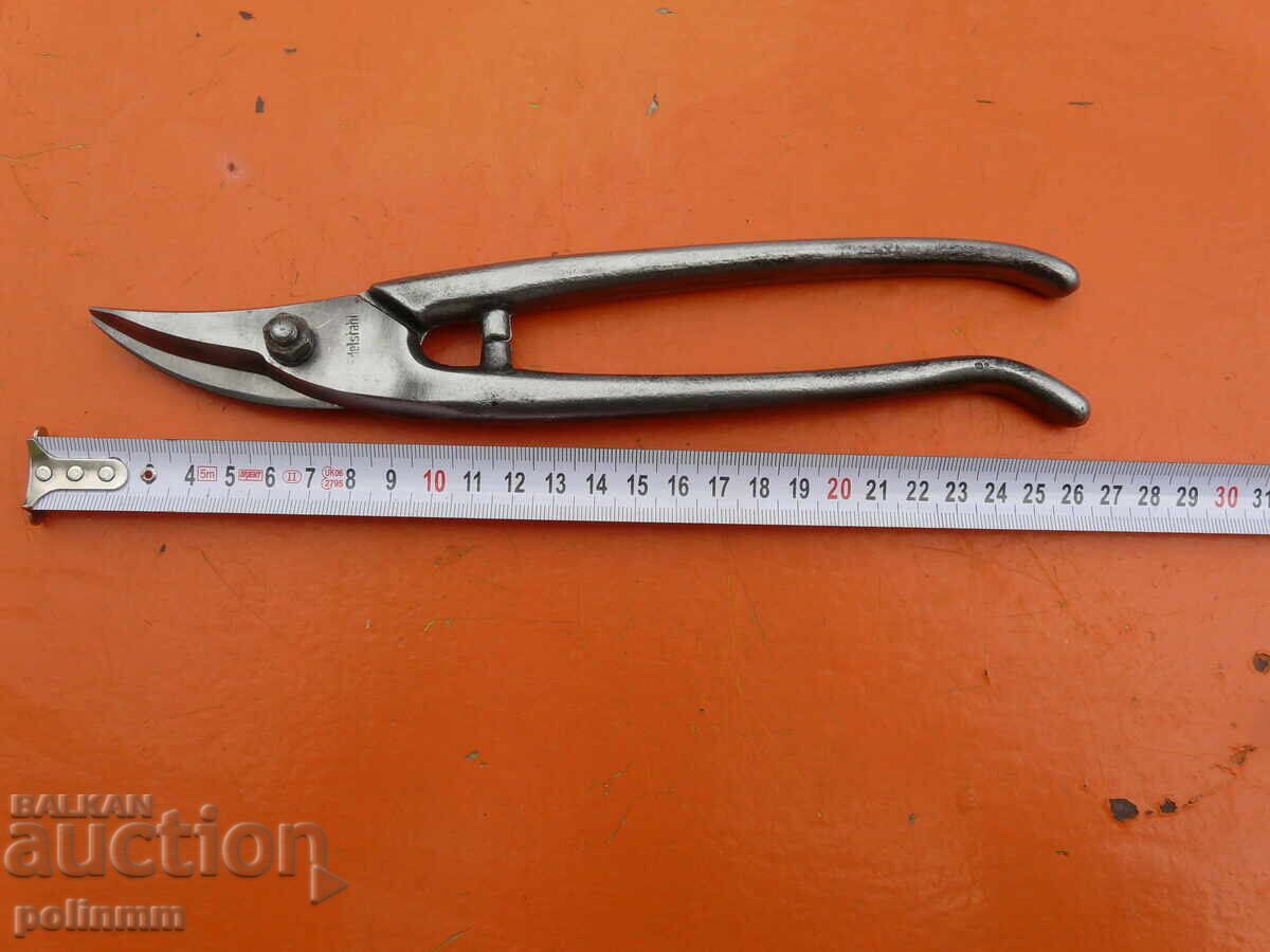 Veche foarfecă germană pentru tablă