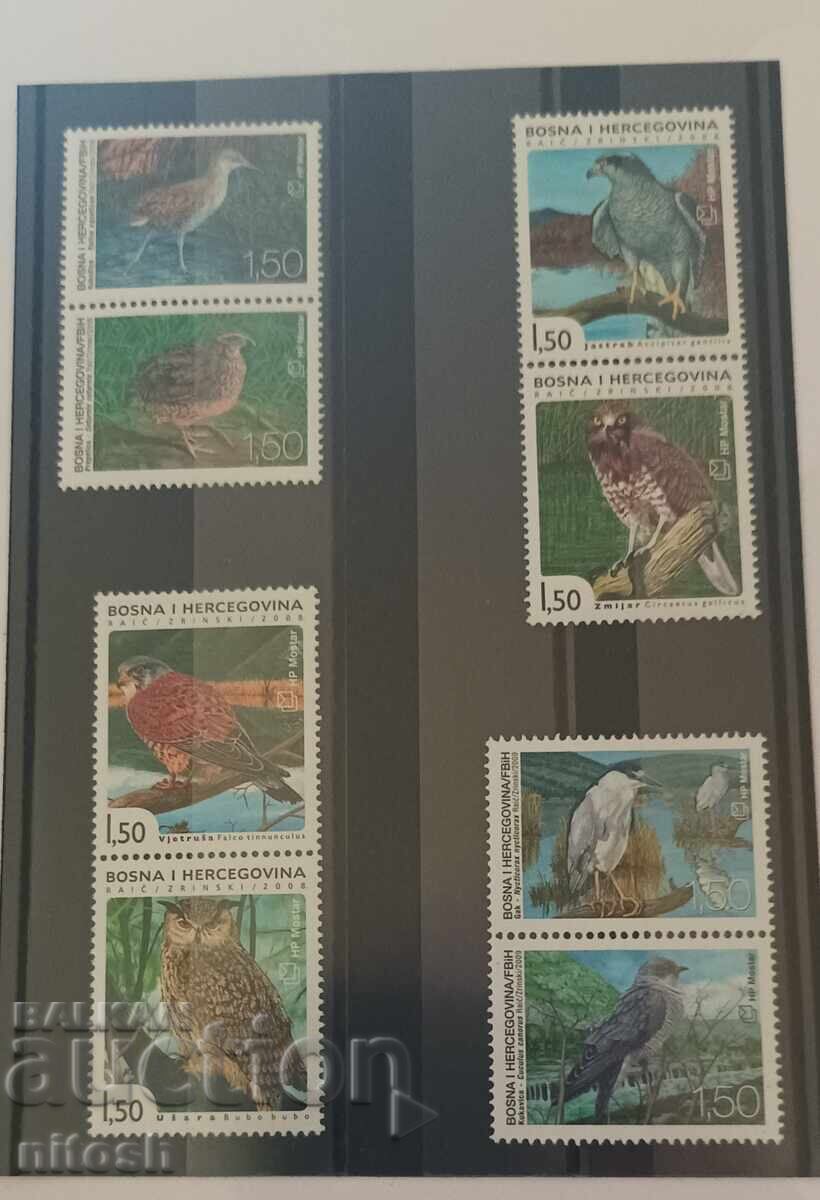 Παράδοση 2008/2009 - Βοσνία και Ερζεγοβίνη, Πουλιά