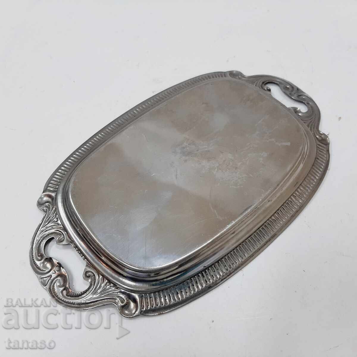 Μικρός vintage επάργυρος δίσκος (15.4) - 5