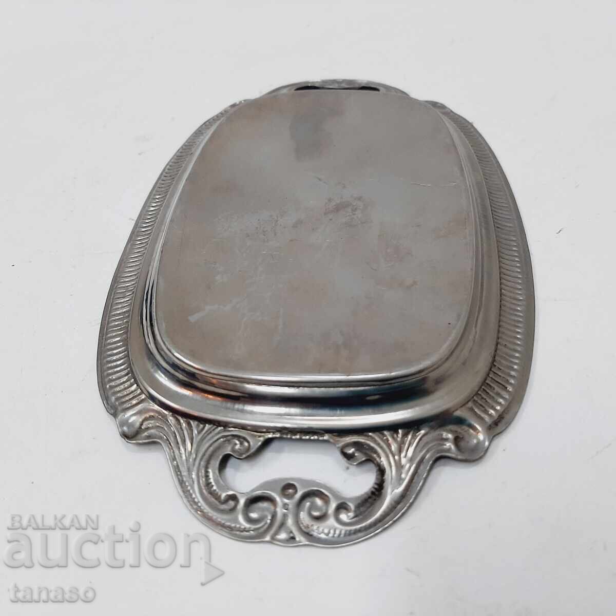 Μικρός vintage επάργυρος δίσκος (15.4) - 6