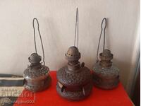 Комплект от три газови лампи