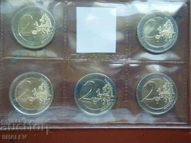 2 Euro 2024 Germany "Constitution" A,D,F,G,J Германия 2 евро - 5