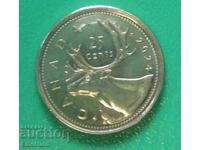 Καναδάς 25 σεντ 2024 - Βασιλιάς Κάρολος Γ'