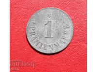 Германия-Баден-Вюртенберг-Швенинген-1 марка 1917
