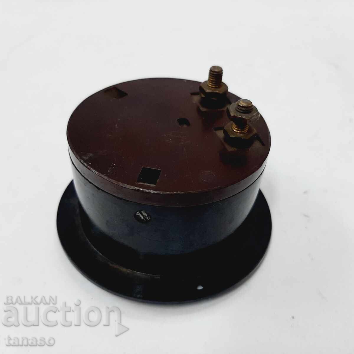 Voltmetru rotund vechi din bachelită 0-250 V (8.5) - 5