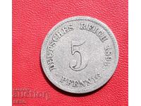 Germania - 5 Pfennig 1893 J - Hamburg