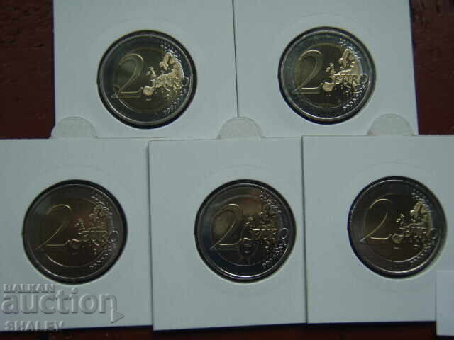2 Euro 2008 Germany "Hamburg" A,D,F,G,J /Germany/ - 2 Euro - 5