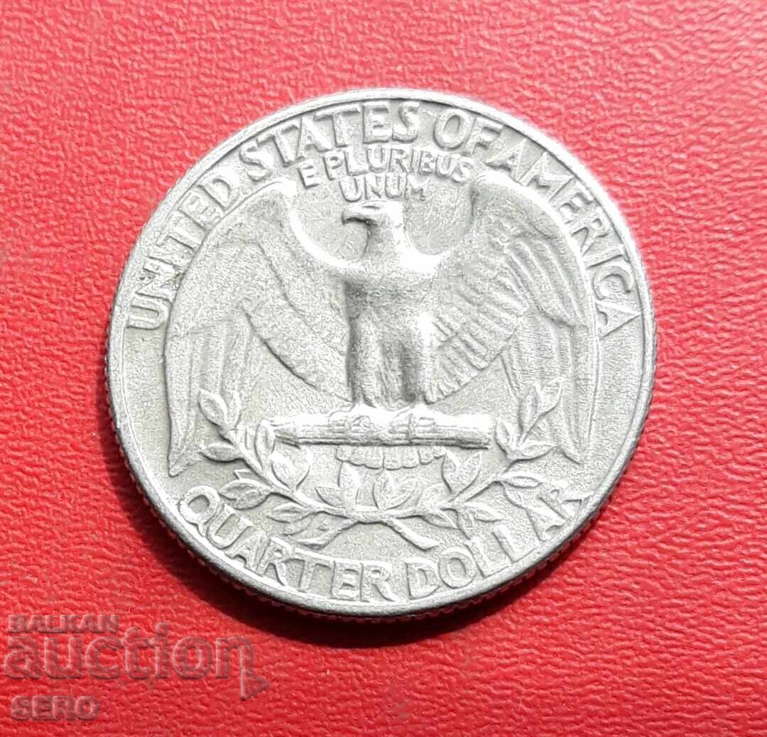 USA-1/4 Dollar 1969 D-Denver with price € 0.25 | 0.49 BGN