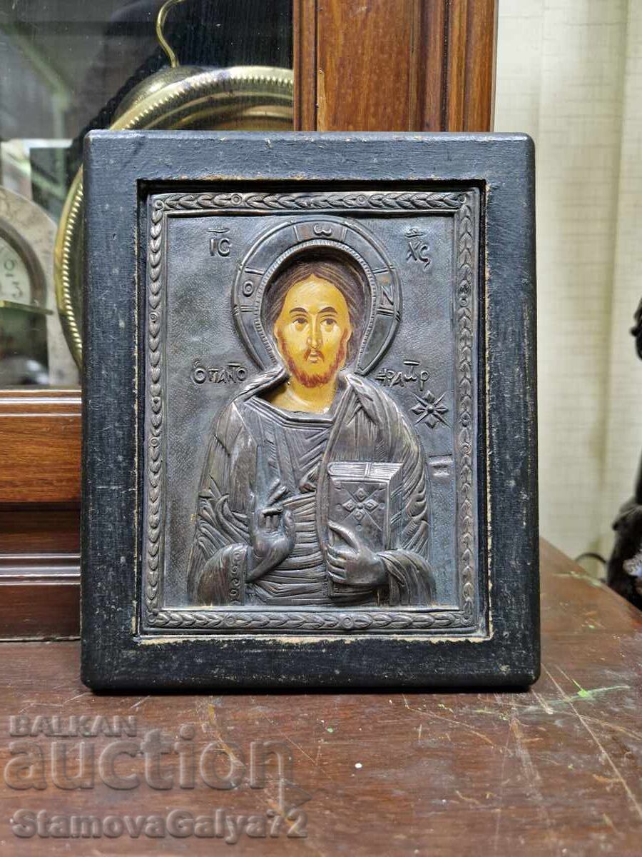 A wonderful antique silver icon with certificate with price € 69.00 | 134.95 BGN