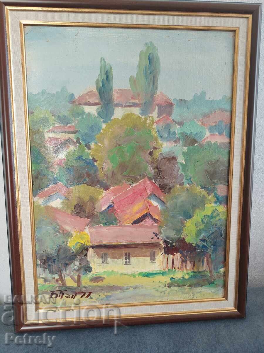 Tablou vechi de Blagoi Pandov