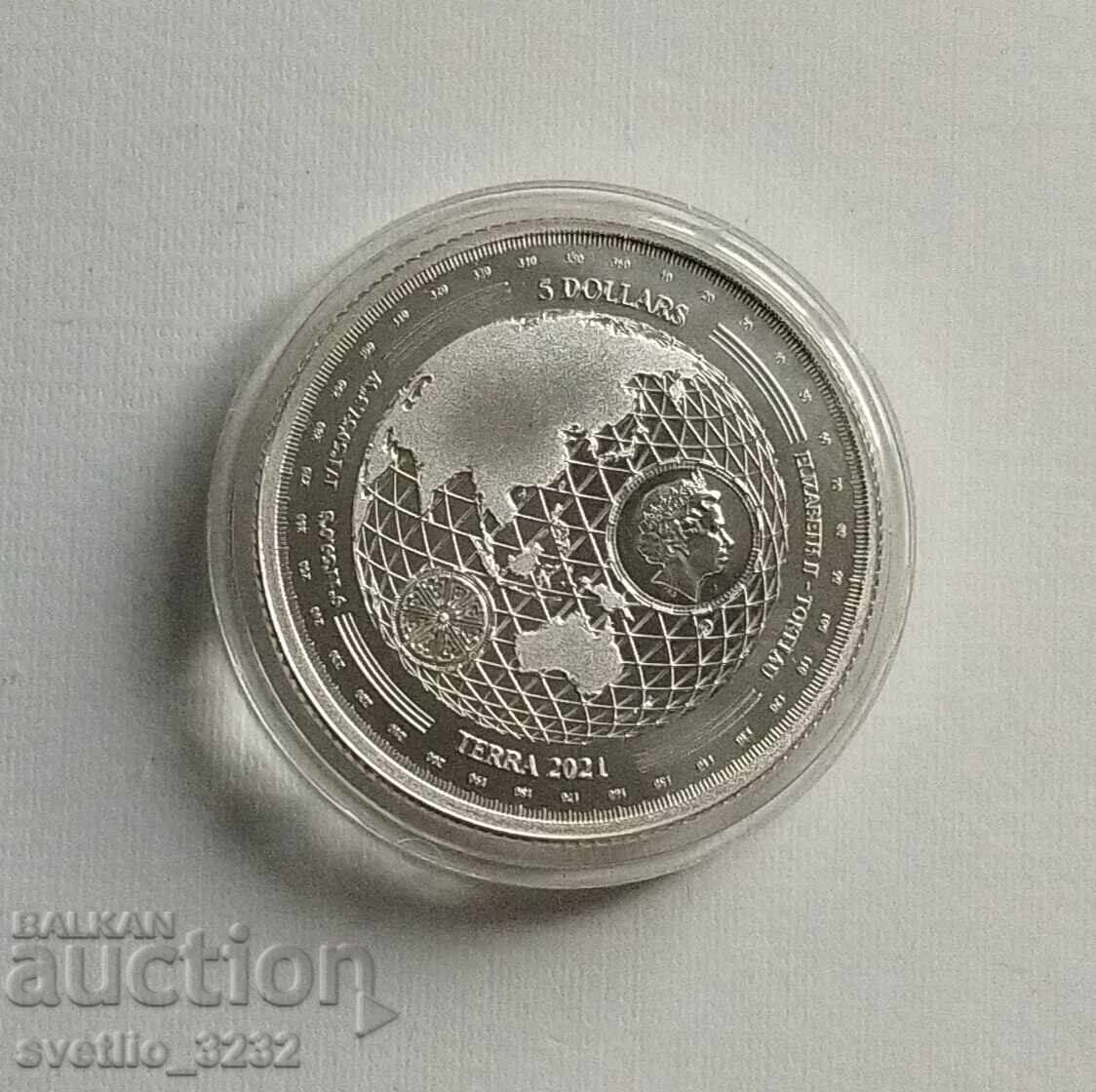 Silver 1 OZ 2021 with price € 125.00 | 244.48 BGN
