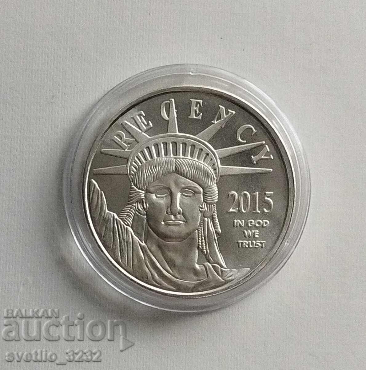 Argint 1 OZ 2015 America