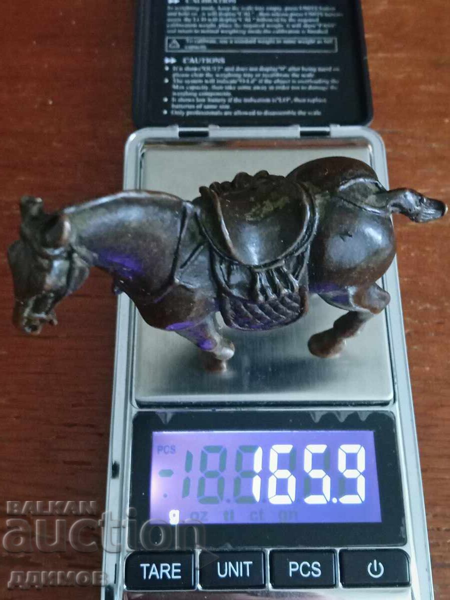 Bronzova figurka na kon - 7 Bronzova figurka na kon - 7