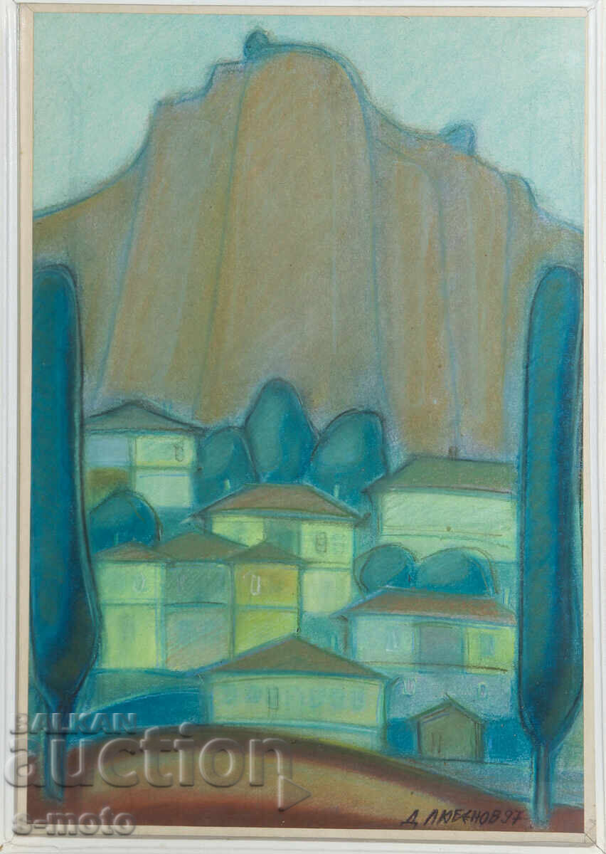Licitație Dimitriy Lyubenov tablou pastel peisaj