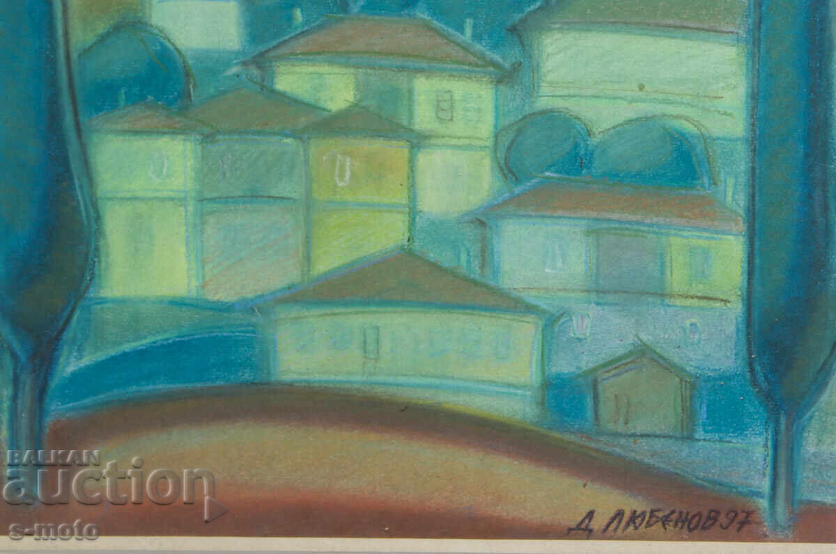 Dimitriy Lyubenov tablou pastel peisaj - 6