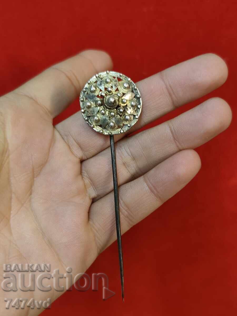 Αυθεντική αναγεννησιακή καρφίτσα «Trepka» – Σχολή του Βιντίν - 5 Αυθεντική αναγεννησιακή καρφίτσα «Trepka» – Σχολή του Βιντίν - 5
