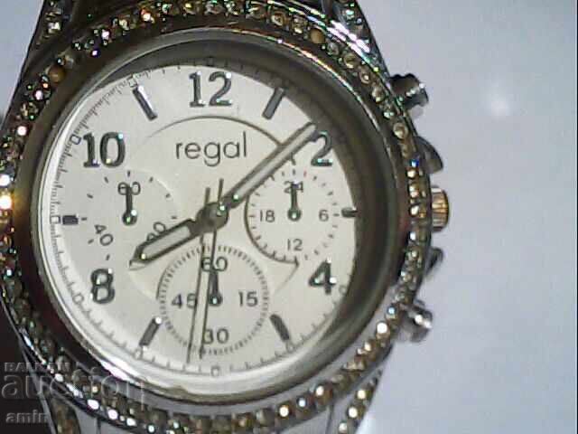Frumos ceas de damă REGAL, funcționează, fără baterie