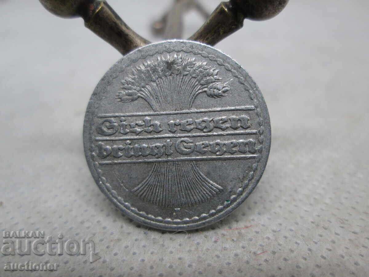 Livrarea 50 PFENNING 1922 ALUMINIU