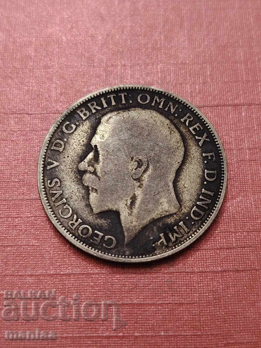 Auction  1 Florin 1920 Silver!