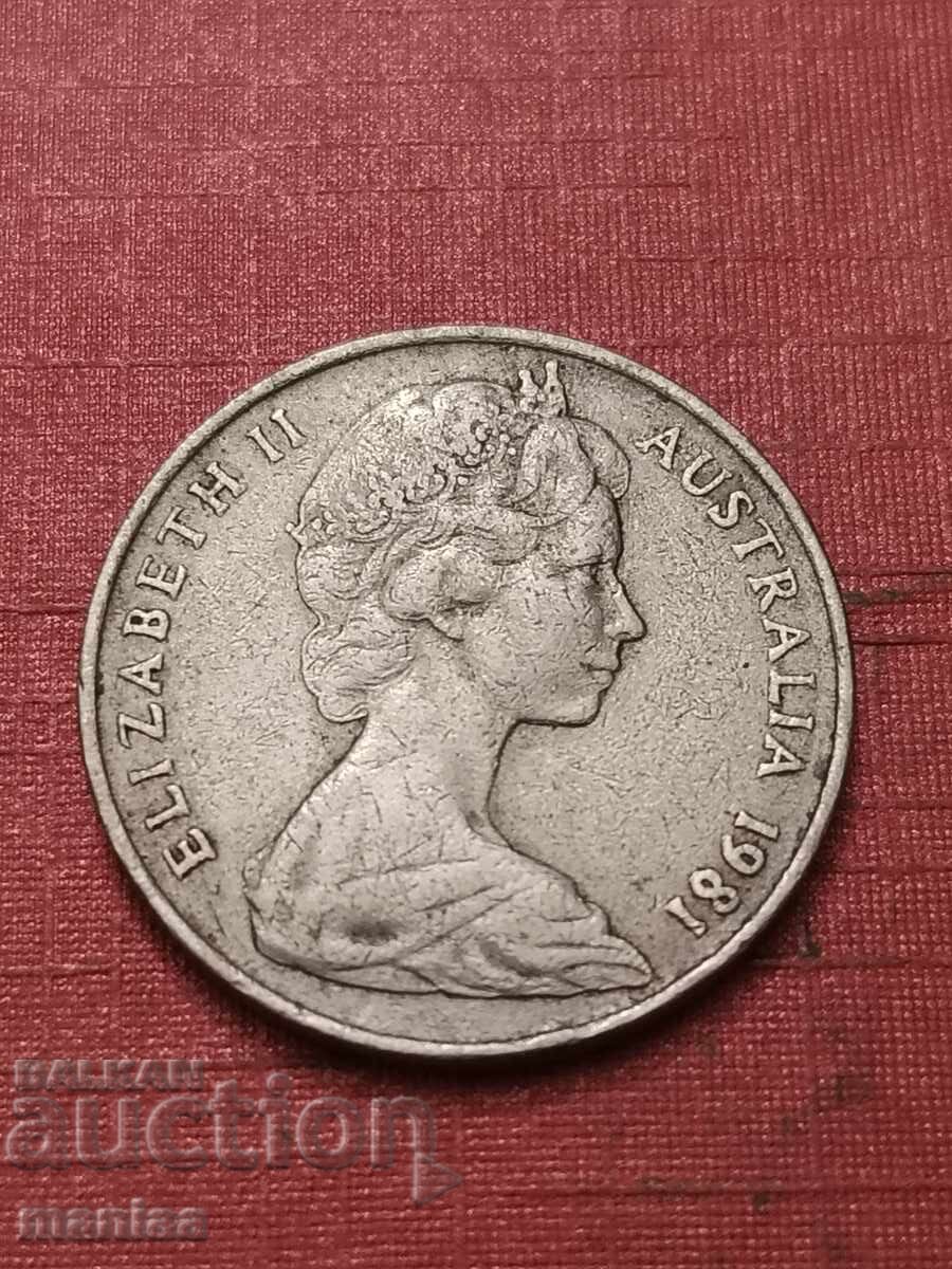 Licitație 10 cenți 1981 Australia