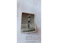 Photograph Woman on sand dunes 1957