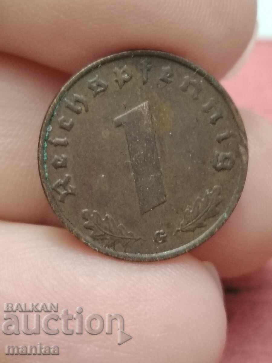 1 pfenig 1939 Al Treilea Reich G cu preț € 4.00 | 7.82 BGN