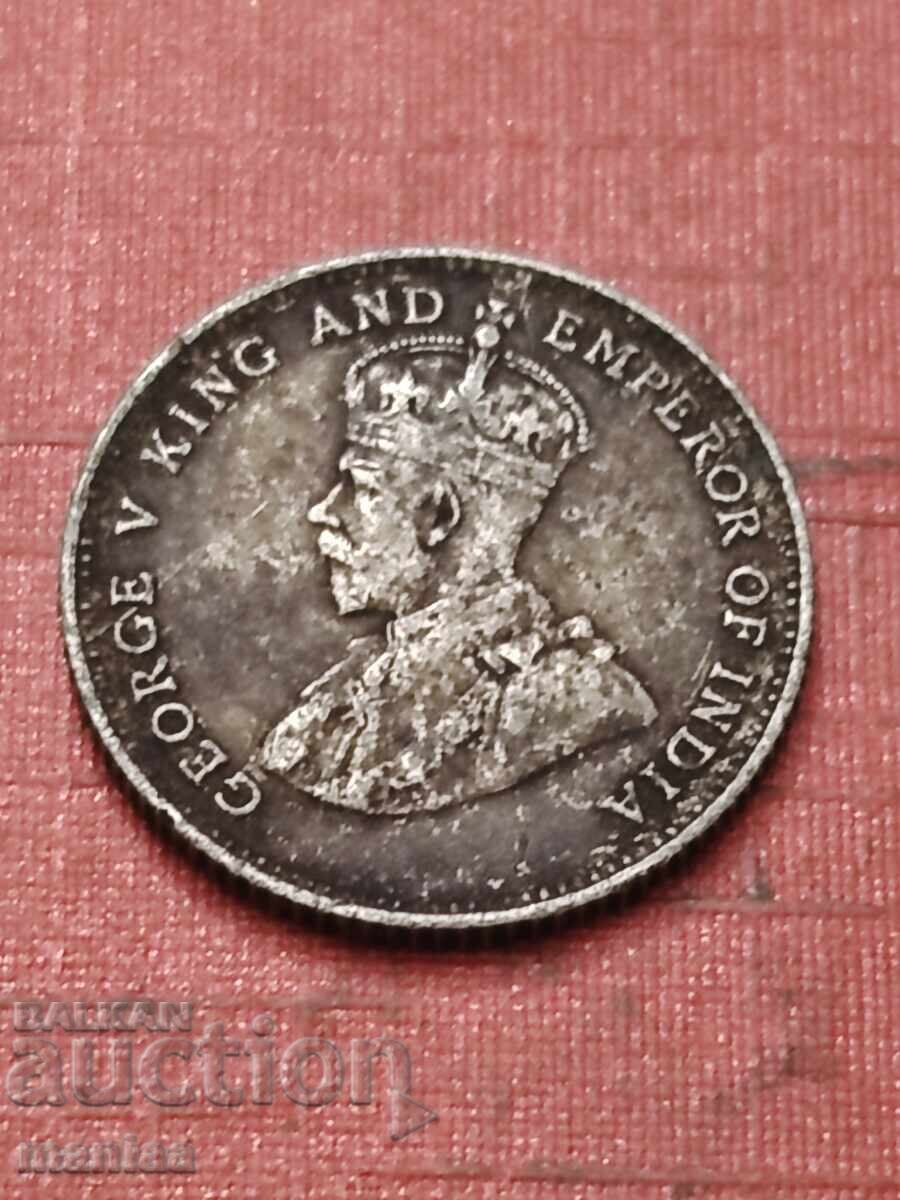 Licitație 10 Straits Settlements 1927 Argint!