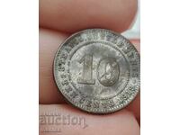 10 Straits Settlements 1919 Argint!