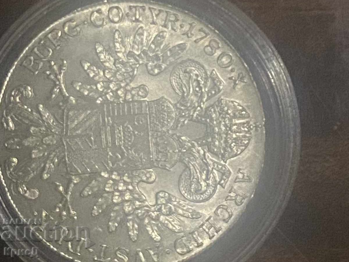 1 Taler 1780 Restrike Maria Tereza cu preț € 140.00 | 273.82 BGN