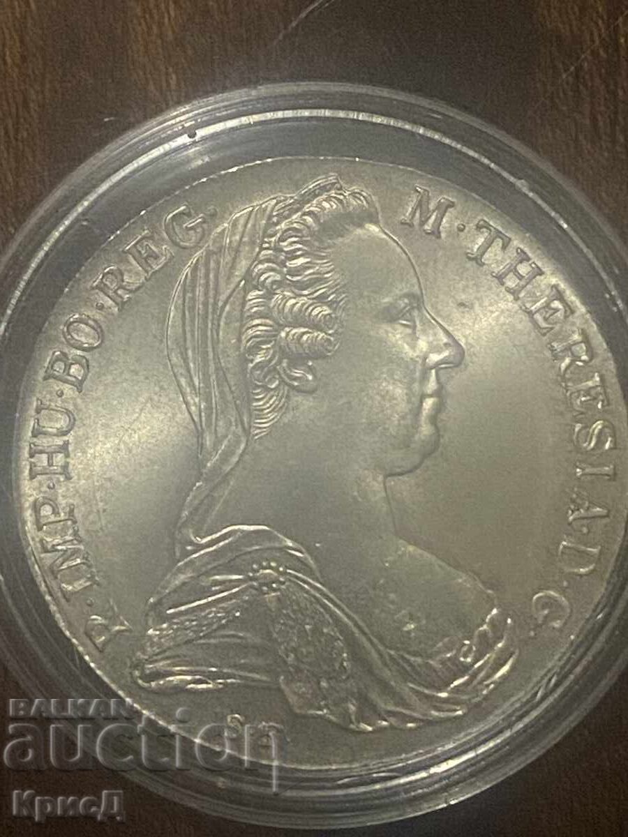 Licitație 1 Taler 1780 Restrike Maria Tereza