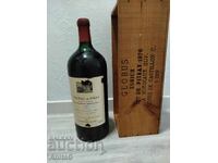 6L bottle of Chateau de Pitray 1976 wine