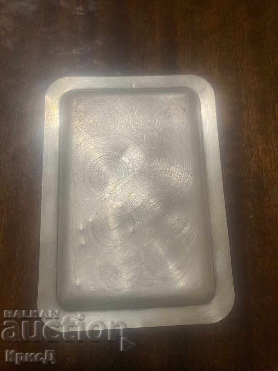 Ασημένιος παλαιός δίσκος για κοσμήματα ή επαγγελματικές κάρτες με τιμή € 110.00 | 215.14 BGN