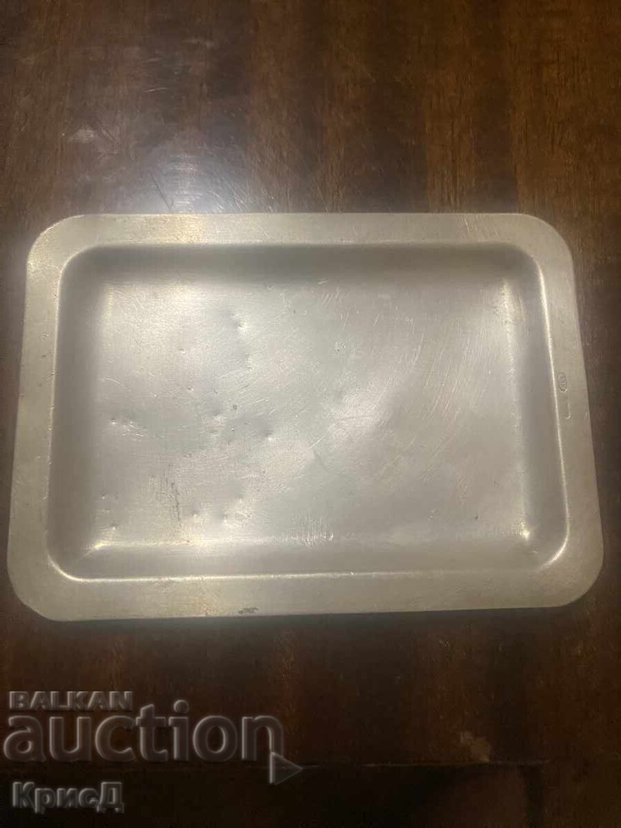 Ασημένιος παλαιός δίσκος για κοσμήματα ή επαγγελματικές κάρτες