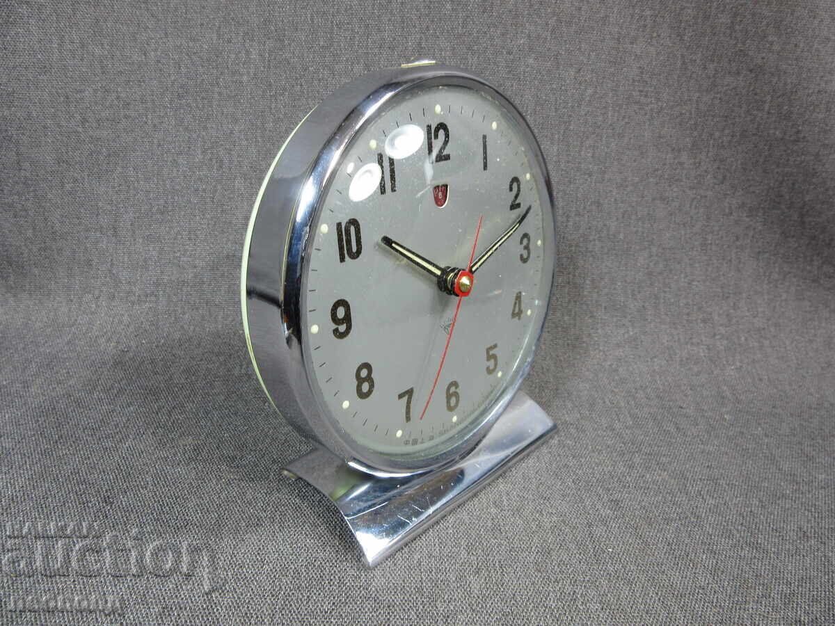 Licitație VECHI CEAS MECANIC CU ALARMĂ RETRO SOC DIAMOND CHINA