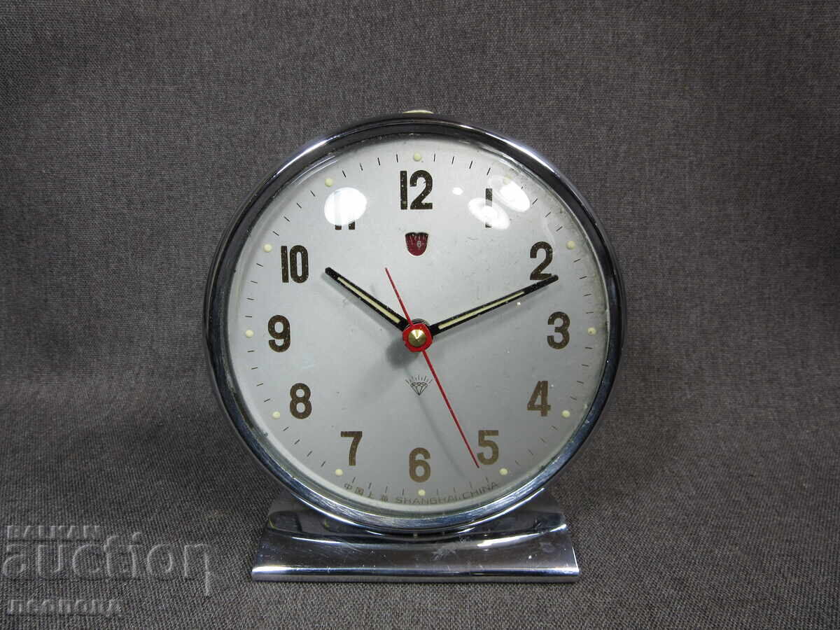 VECHI CEAS MECANIC CU ALARMĂ RETRO SOC DIAMOND CHINA