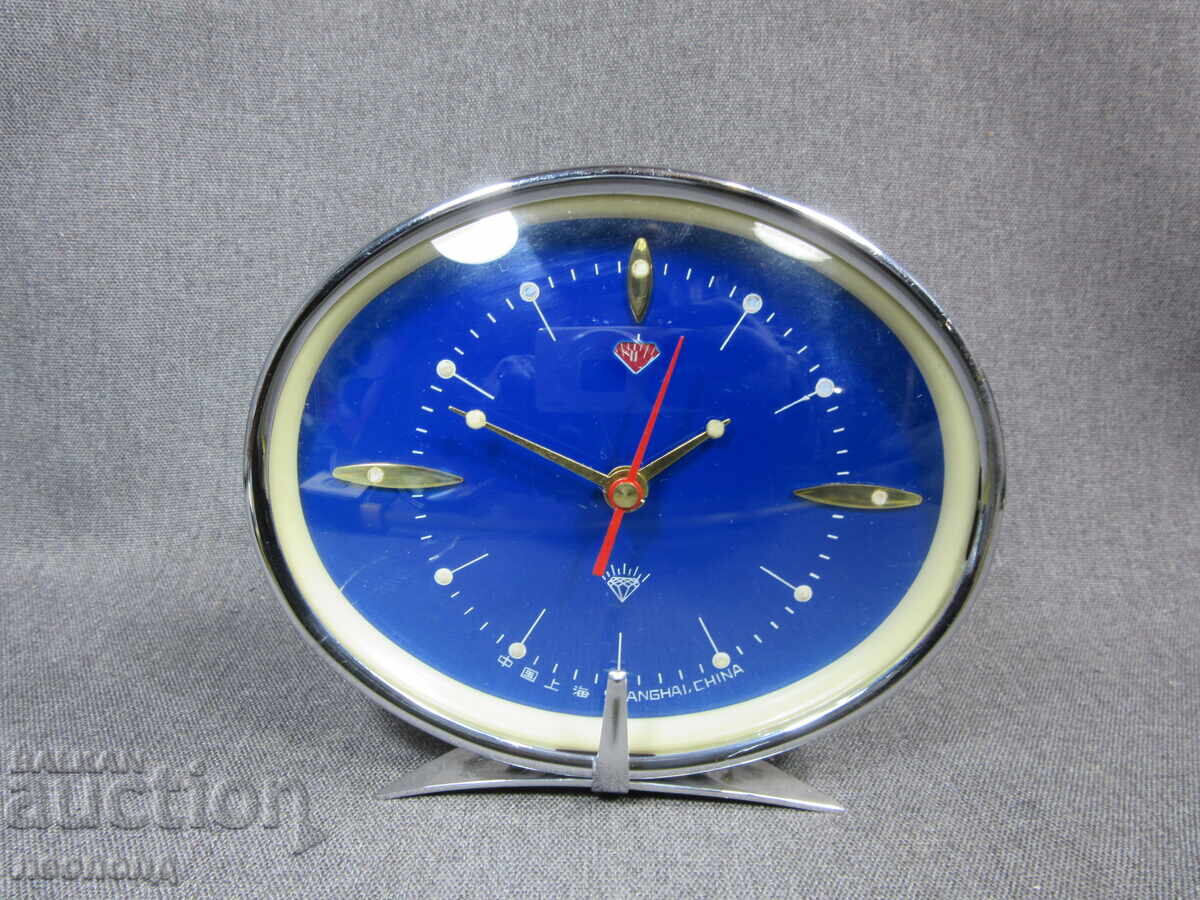 VECHI CEAS MECANIC CU ALARMĂ RETRO SOC DIAMOND CHINA
